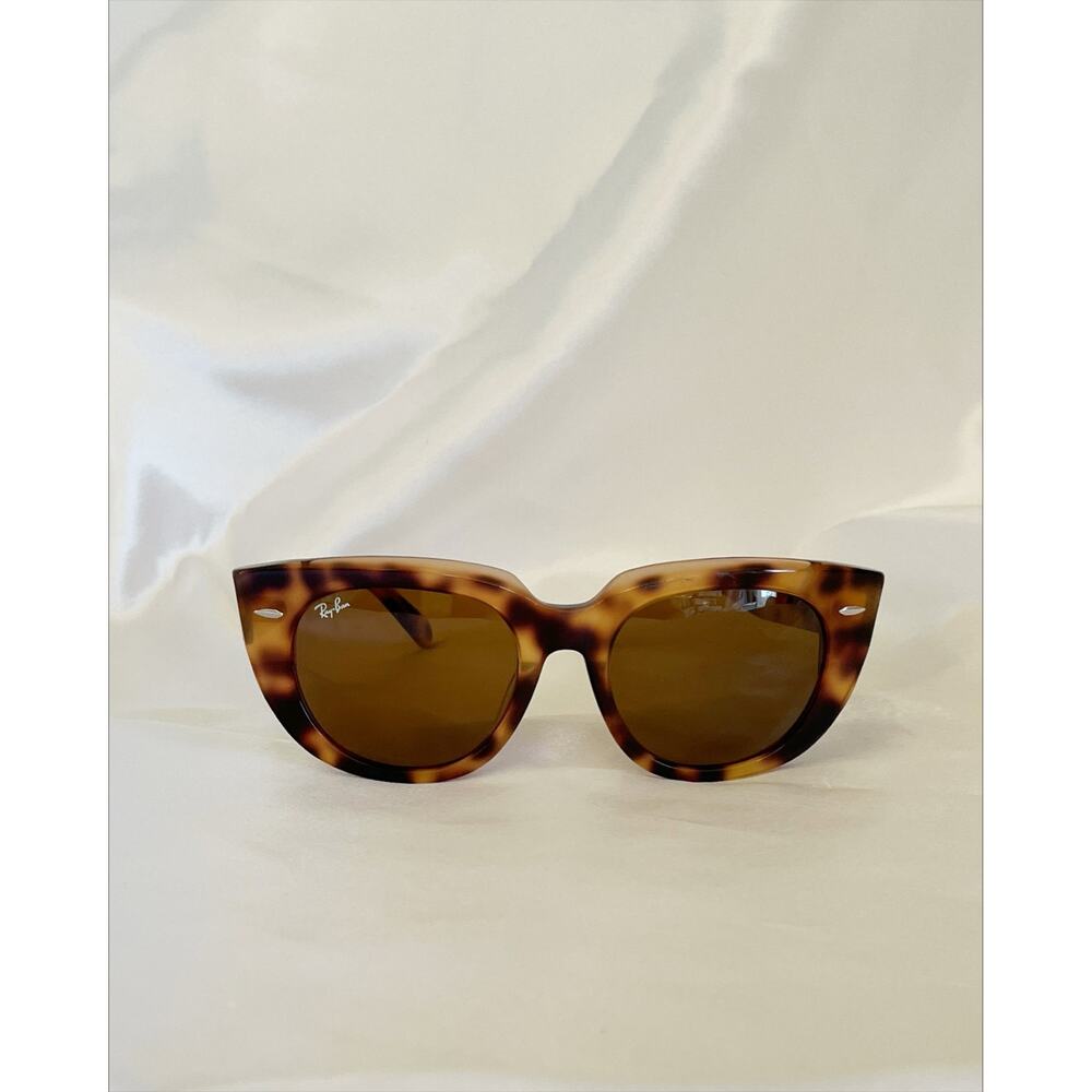 RAY BAN Doreen Cat Eye Sunglasses Havana Tortoise Shell With Case NEW